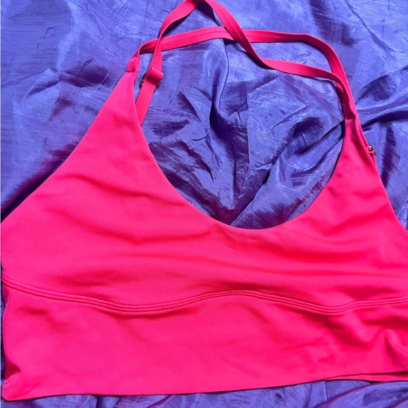 We Are HAH! | Cami BrHAH: camisole-top sports bra. size med in neon pink | EUC - Picture 4 of 7